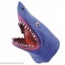 Novelty Treasures Blue Stretchy Soft Shark Hand Puppet 2 Pack B07DYMNVJV